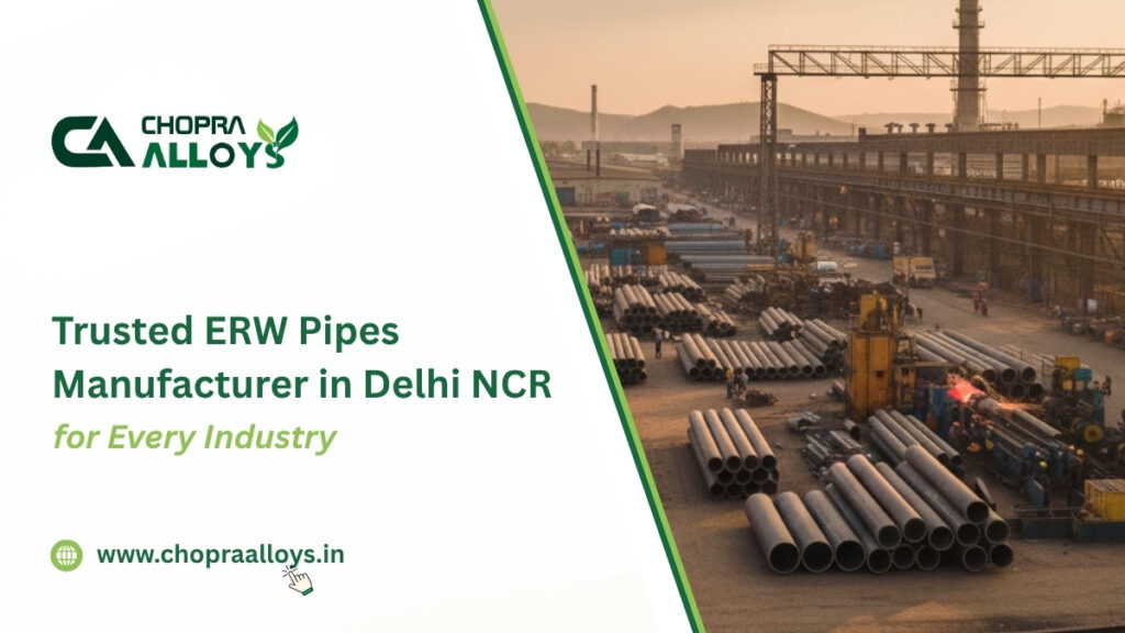 ERW Pipes Manufacturer in Delhi NCR