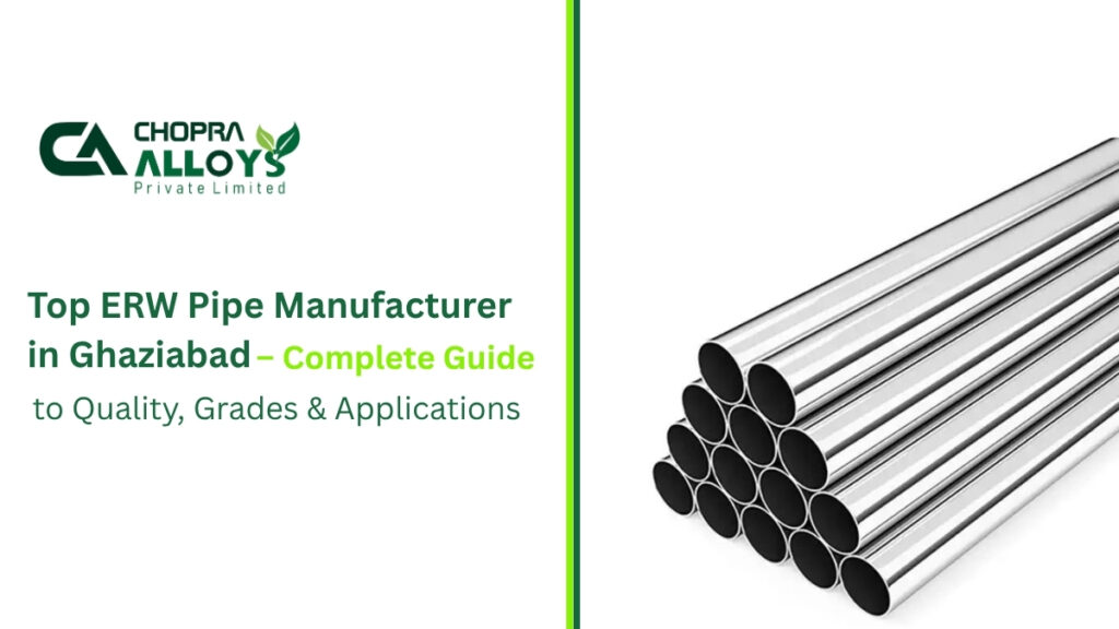 Top ERW Pipe Manufacturer in Ghaziabad – Complete Guide
