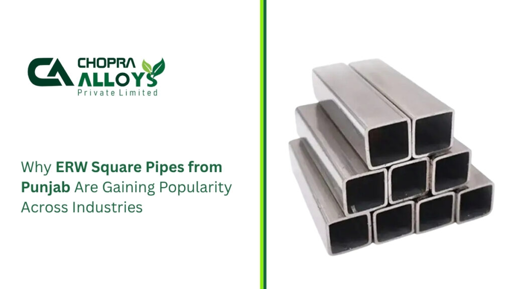 ERW square pipes manufacturers in Punjab
