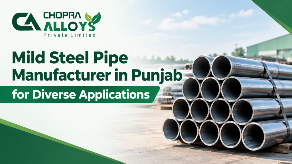 Mild Steel Pipe Manufacturer in Punjab