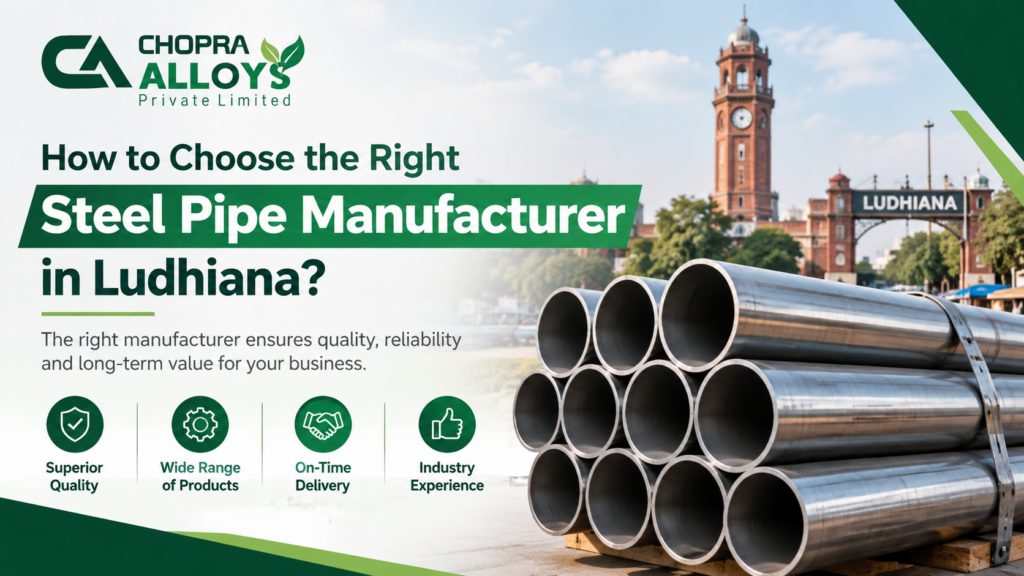 Steel Pipe Manufacturer in Ludhiana