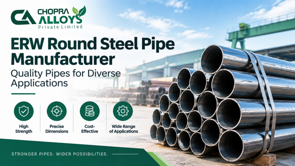 ERW Round Steel Pipe Manufacturer