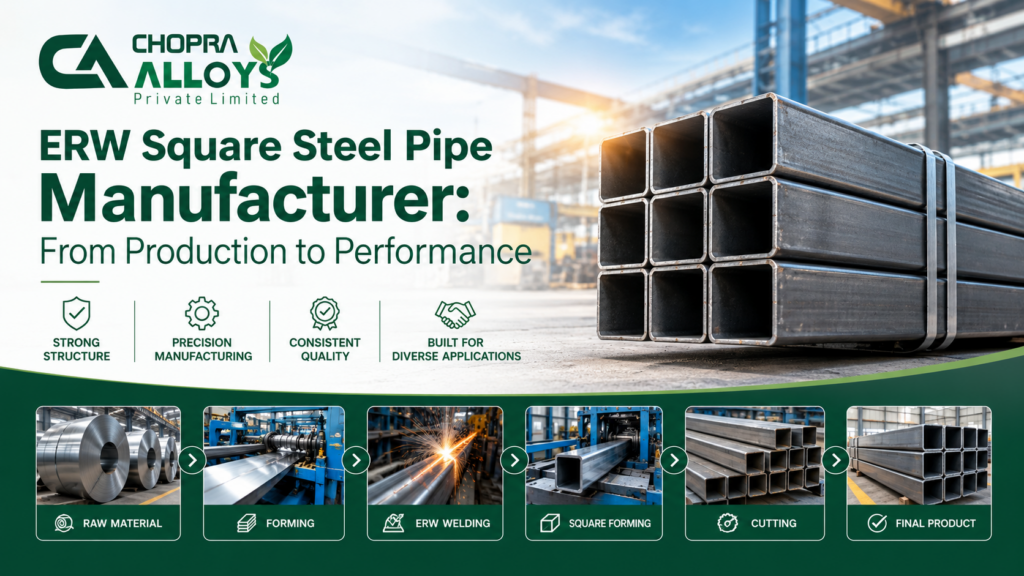 ERW Square Steel Pipe Manufacturer
