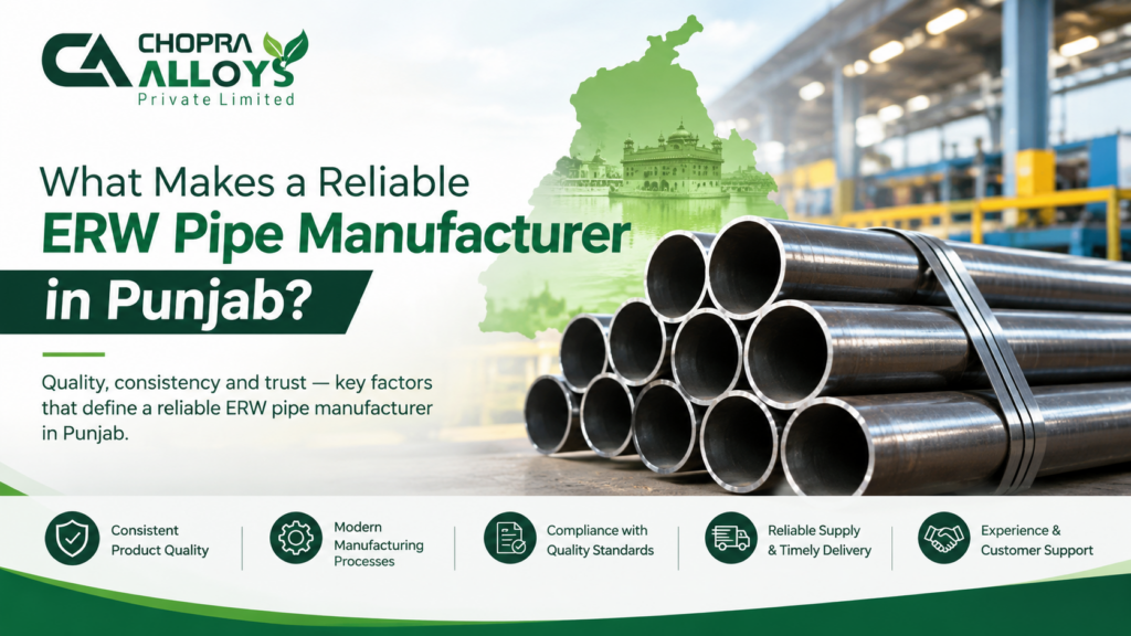 ERW Pipes Manufacturers in Punjab